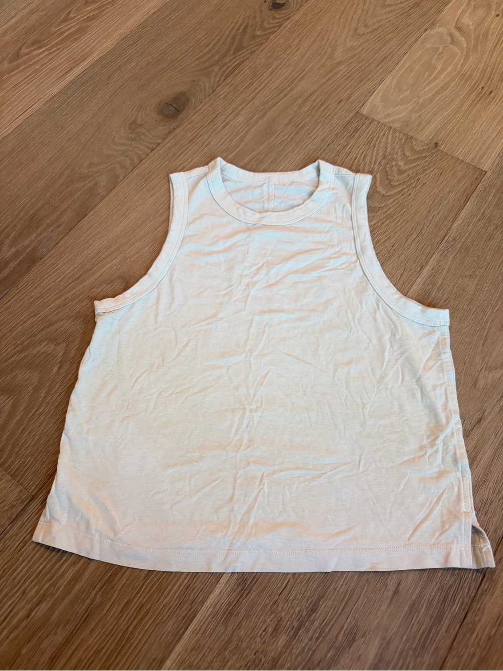 lululemon athletica cotton blend Women's Tank- Bone